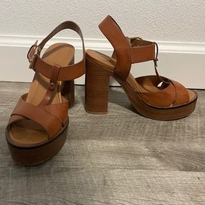 Aldo Brown Heels